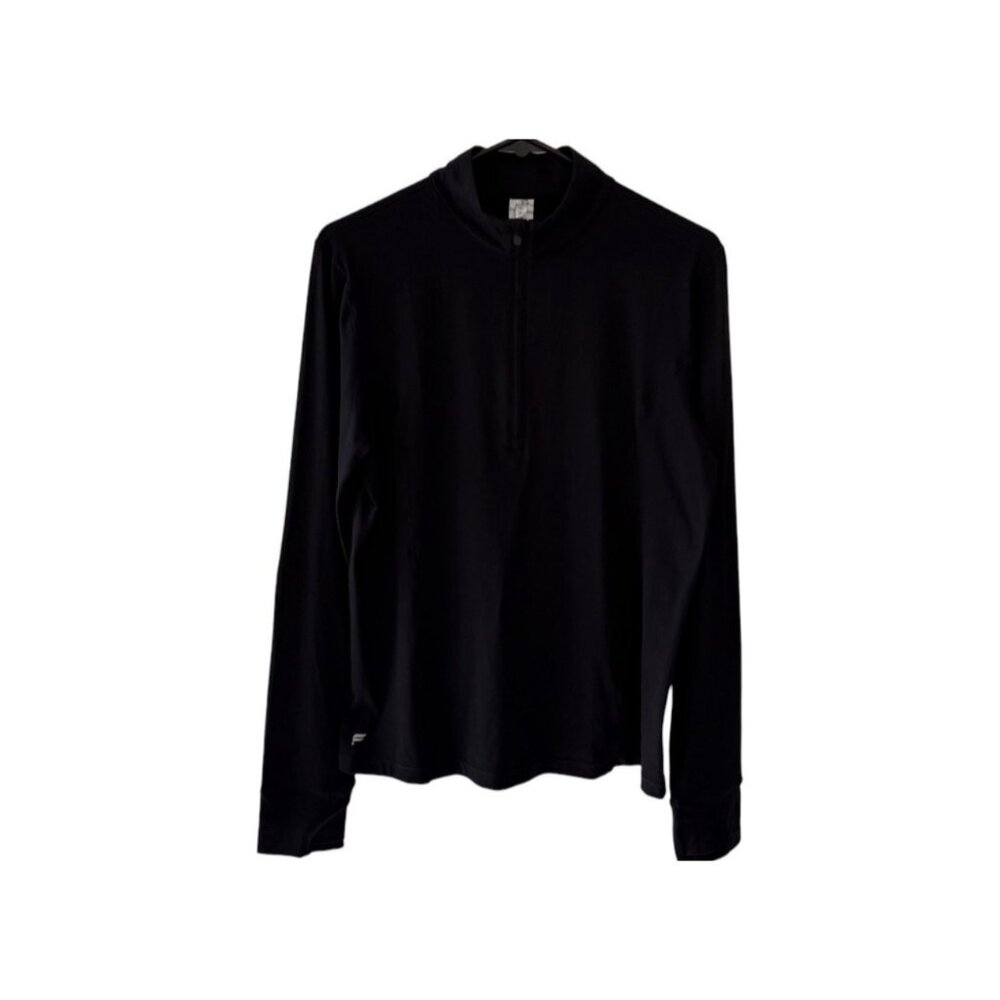 Fabletics Womens Half-Zip Phoenix Black Mid-Layer Top XXL Moisture-Wicking NEW - Picture 16 of 16